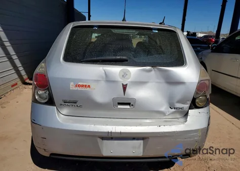2009 Pontiac Vibe from USA, damaged, VIN 5Y2SP67889Z470160